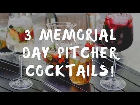 Vidéo: Cocktails Frais Du Memorial Day Pour Vous Aider à Célébrer Ce Week-end