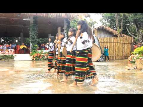 Paite-Zomi Harvest Dance — Buh Tuh Lam in the Rain