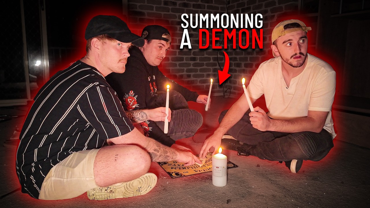 OUIJA BOARD IN ABANDONED HAUNTED MANSION! *Scary*