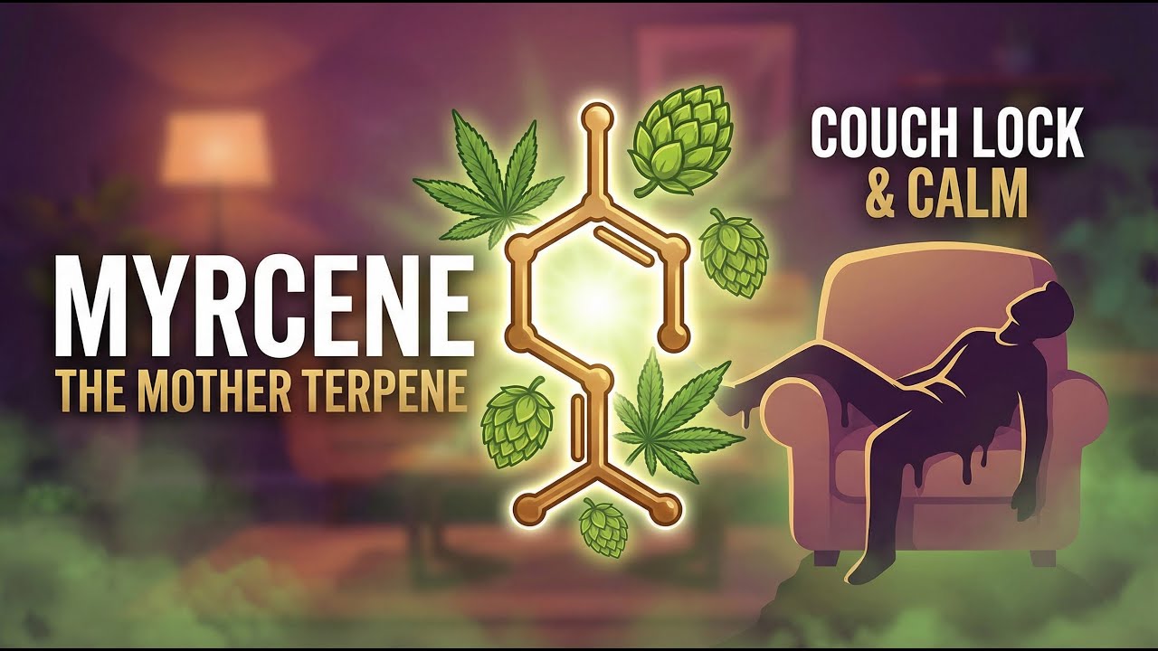 Myrcene Explained: The "Mother" Terpene Behind Couch Lock & Calm