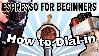 Espresso For Beginners: How To Dial In Espresso