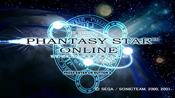 Phantasy Star Online Episode I & II Blue Burst HD Intro