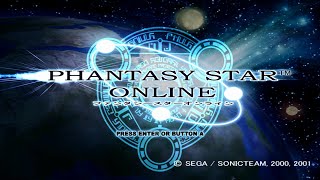 Phantasy Star Online Episode I & II Blue Burst HD Intro