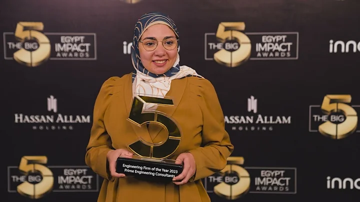Big 5 Egypt Impact Awards -2023 - Sara Soliman, BIM Manager, Prime Engineering Consultants