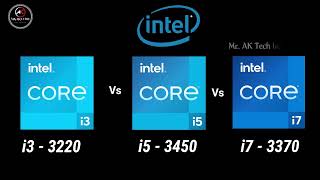 i3-3220 vs i5-3450 vs i7-3770 3rd Gen Processor l i3 vs i5 vs i7 3rd Gen Processor comparison