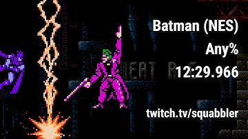Batman (NES) speedrun - Any% - 12:29.966