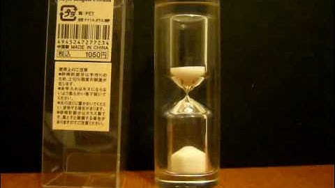 Muji 3.00 Min Egg Timer. Fail.