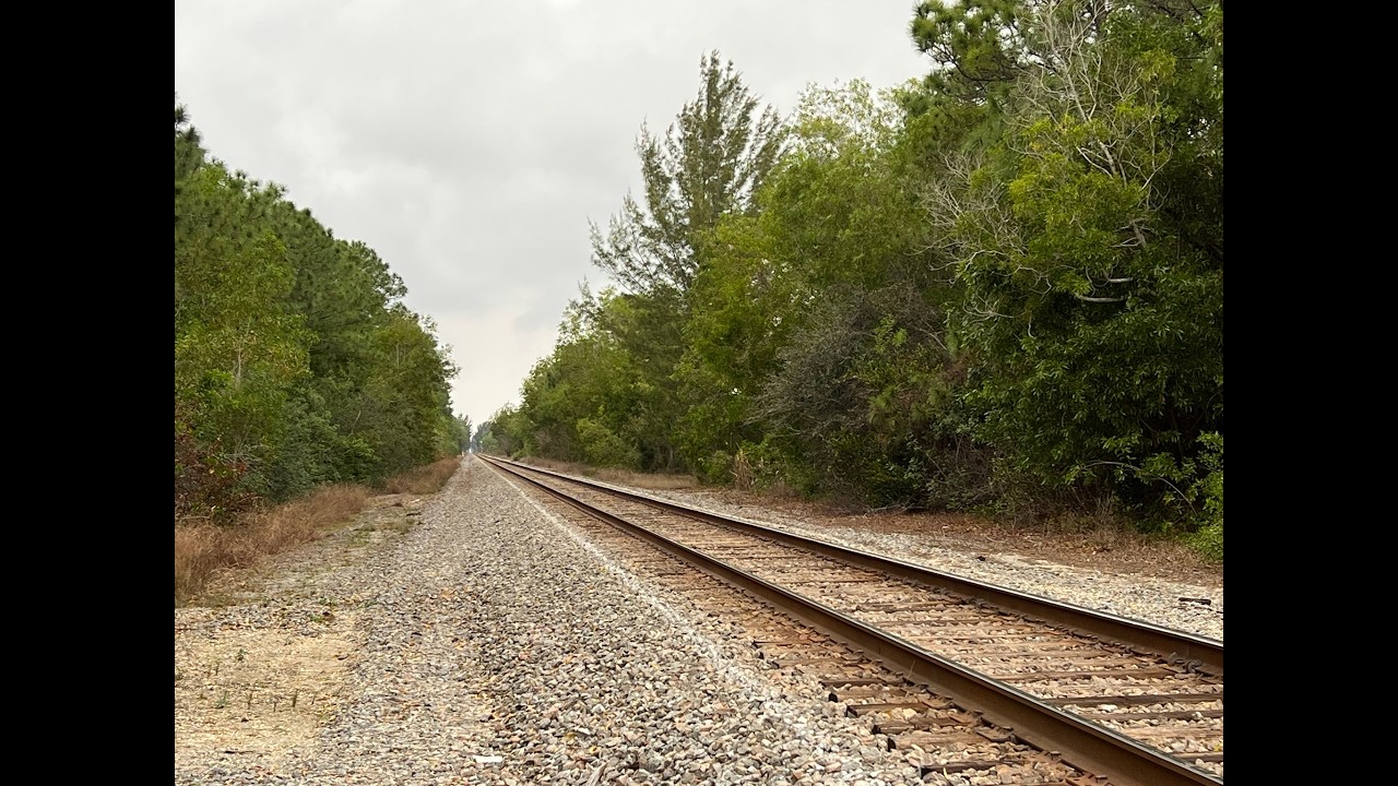 Amtrak Silver Meteor RIpping Through With An Exta Coach Car