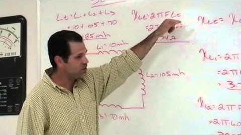 Calculating series inductors and inductive reactance