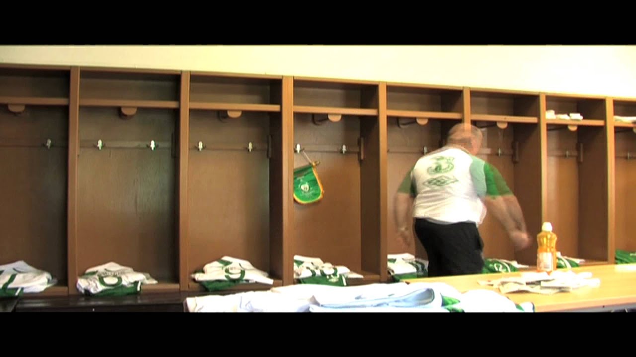 Dick Redmond Kit Man for the Irish team EURO 2012