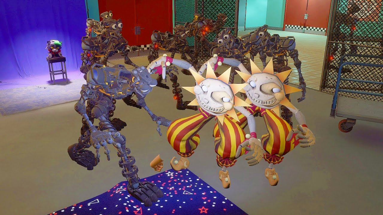 What happens if Sun & Endoskeleton team up to Jumpscare Gregory FNAF