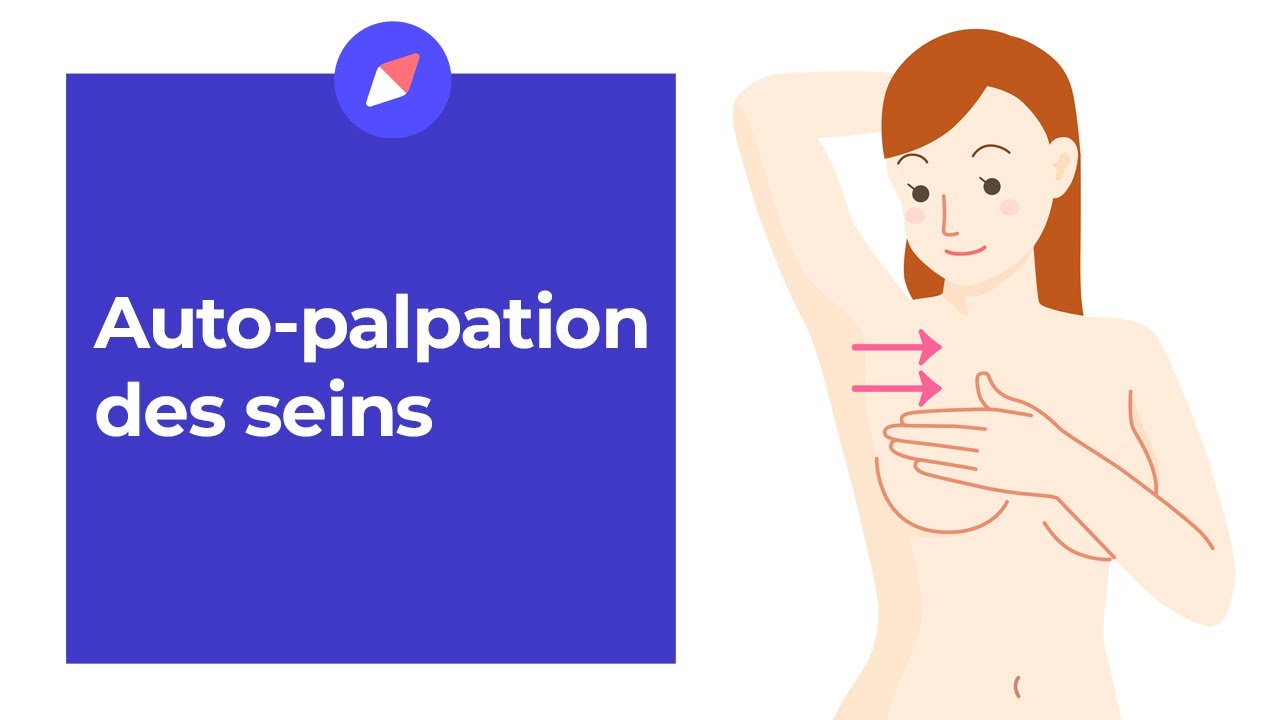 Comment pratiquer l’auto-palpation des seins ?