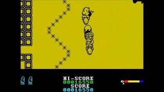 The NewZealand Story Played on the Sinclair ZX Spectrum