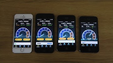 iPhone 5S iOS 7.1 Beta 3 vs. iPhone 5 iOS 7.1 Beta 3 vs. iPhone 4S & 4 iOS 7.1 Beta 3 Internet Speed