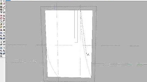 Drawing and Extruding Compound Curves with SketchUp (part 1 of 2)