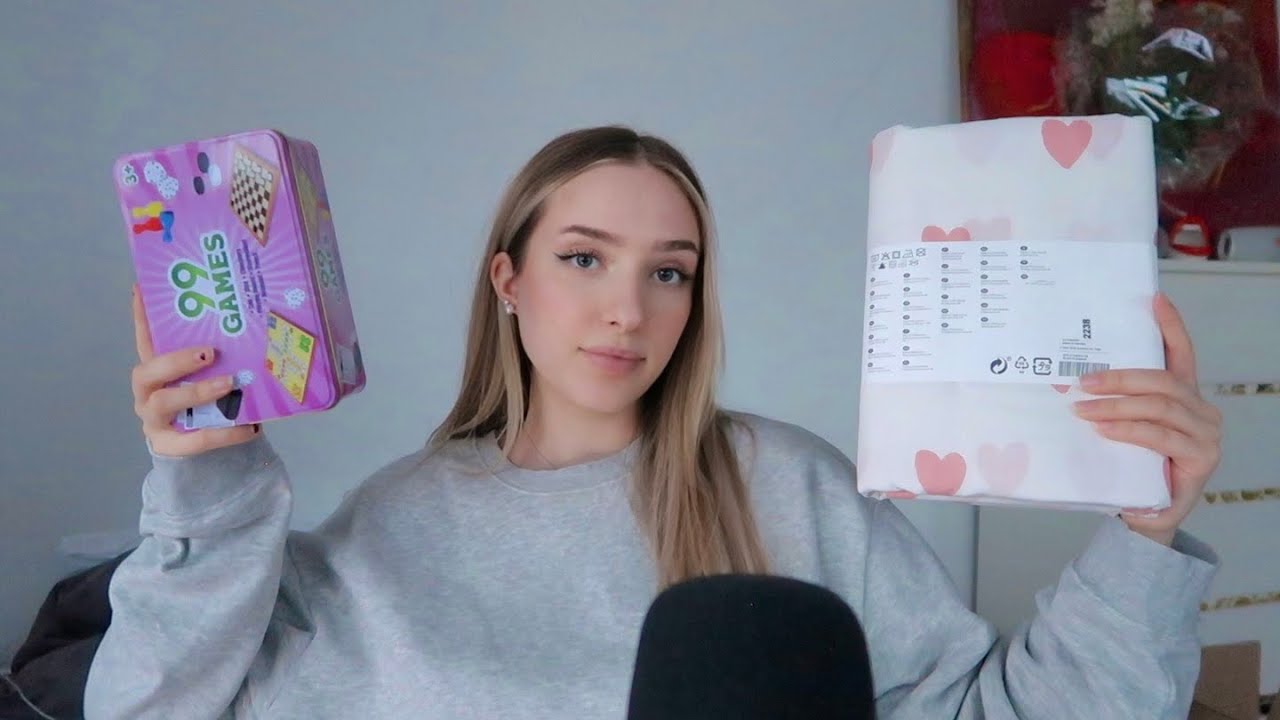 ASMR What I got for my BIRTHDAY 💝 Sleep in 5 min 😴 Tapping, Sounds, Whispering | Asmr Paula