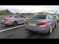 840HP BMW M5 F10 vs 980HP Audi RS6 Avant vs 750HP Nissan GT-R R35