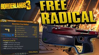 BORDERLANDS 3 | *Free Radical* Legendary Weapons Guide