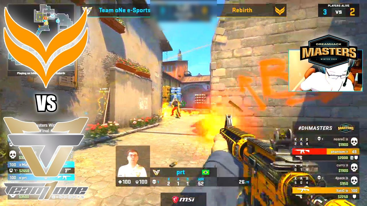 TeamOne vs Rebirth - DreamHack Masters WInter | CSGO HIGHLIGHTS