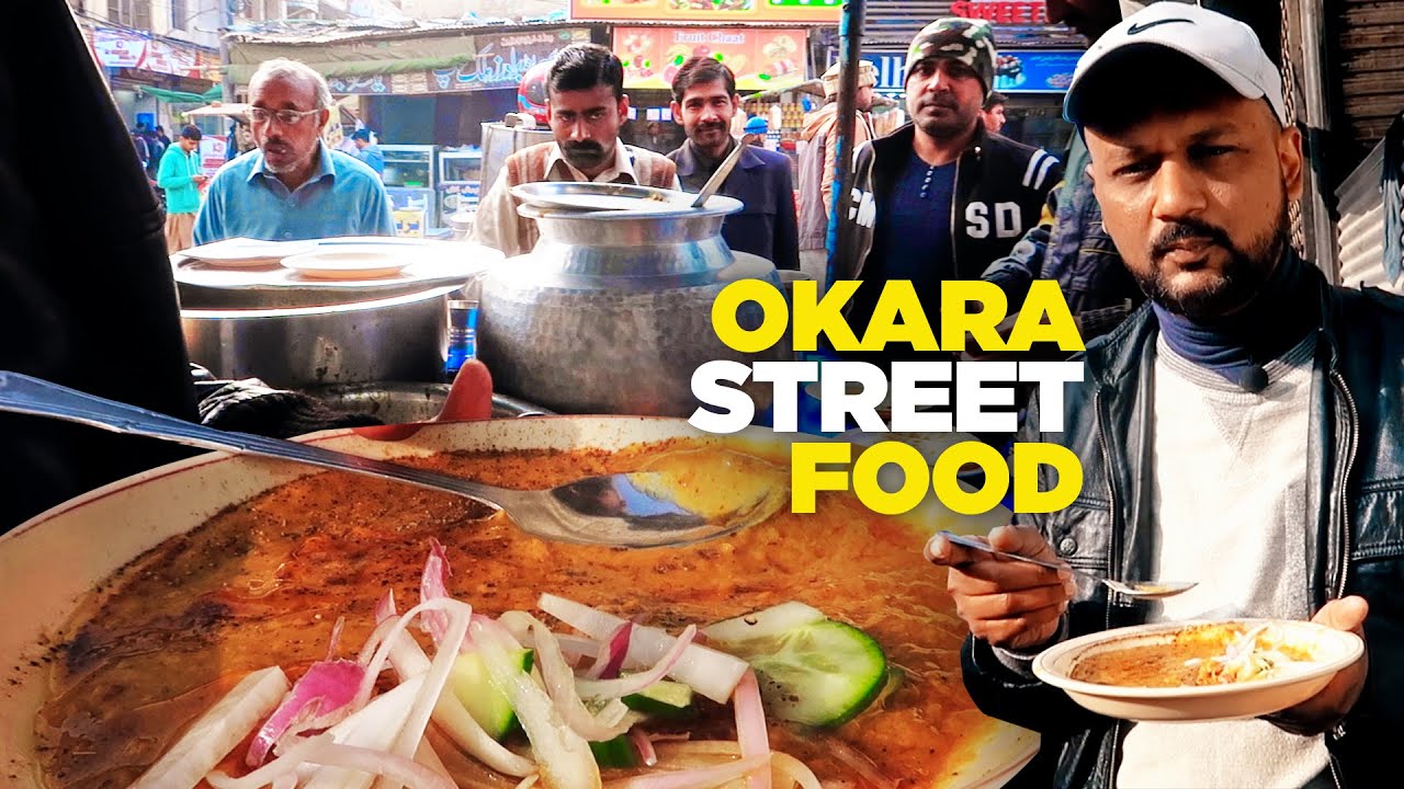 Delhi Sweets of Okara | Renala Chicken House | Haji Niaz Fish, Samosa & Pizza | Pakistan Street Food | Street Food PK