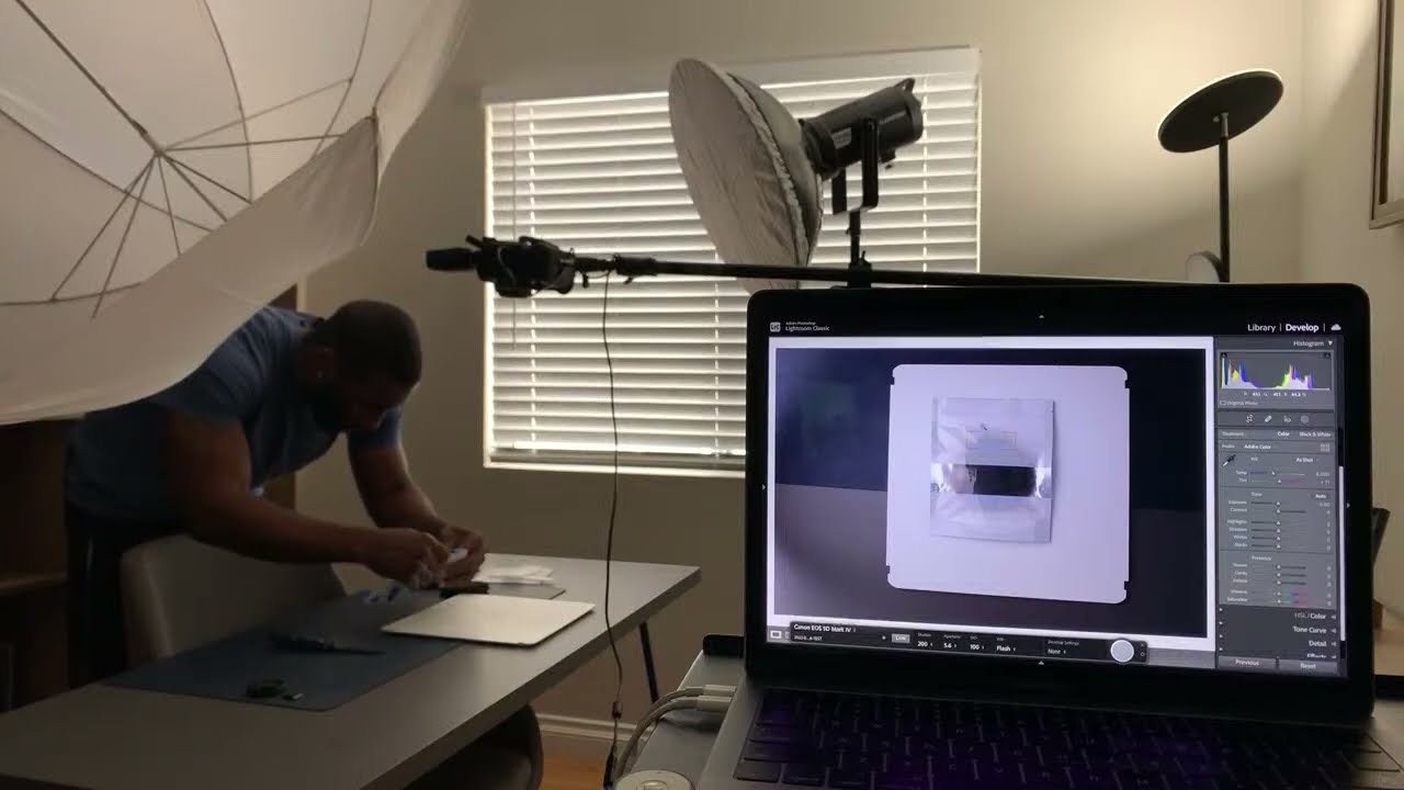 *LIVE* Product Photography - Photographing Highly Reflective Packaging