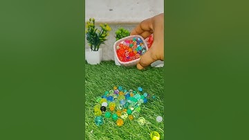 Satisfying Orbeez Balls Reverse || Colouring Balls Reverse Video #satisfying #asmr #reverse