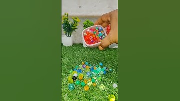 Satisfying Orbeez Balls Reverse || Colouring Balls Reverse Video #satisfying #asmr #reverse