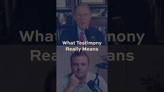 What “Testimony” Really Means in Hebrew