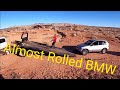 BMW X5 In a Bad Way Stuck and Broken Up