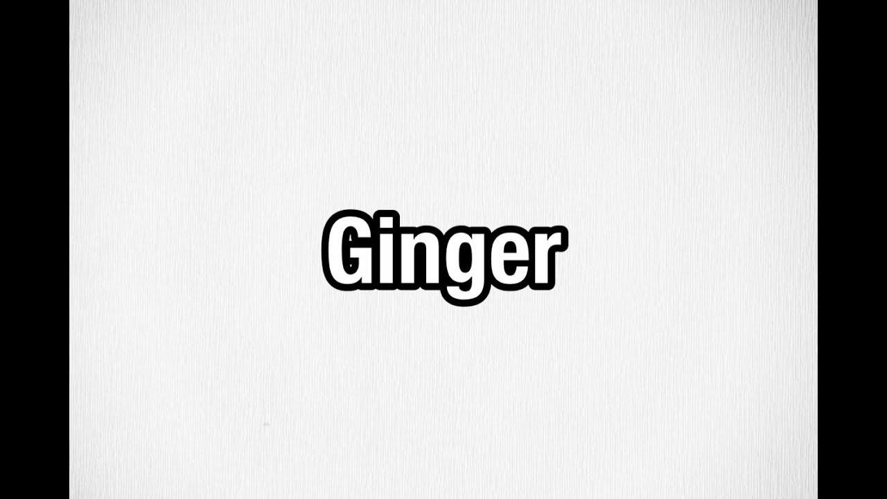Ginger in Tamil YouTube