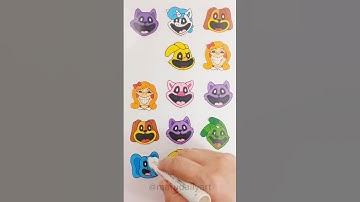 Poppy playtime Smiling Critters Puzzle Game #shorts #games #satisfying #funny #smilingcritters