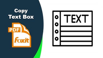 How to Copy and Duplicate a Text Box in a PDF File in Foxit PDF Editor