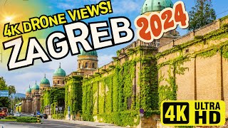 Zagreb in 4K: A Breathtaking 🚁 Drone Footage in Glorious 4K UHD 60fps 🇭🇷