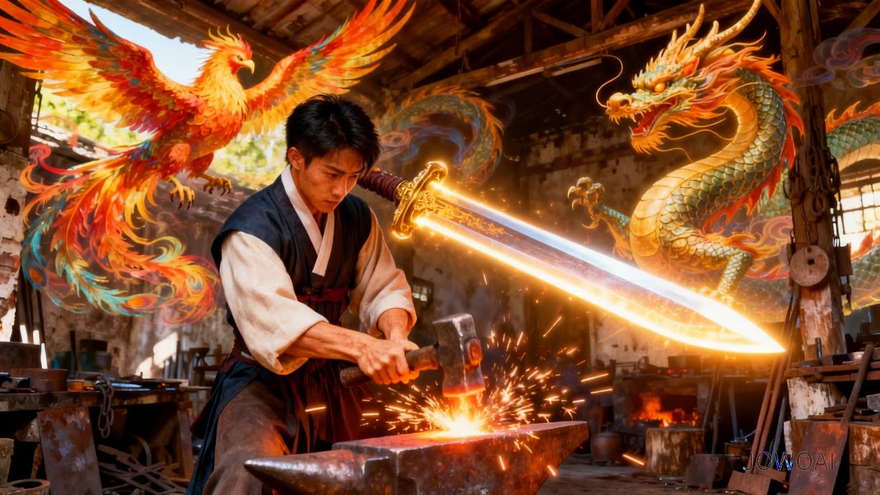 Ferreiro humilhado era o Deus da Espada oculto: um só corte fez o mundo tremer!