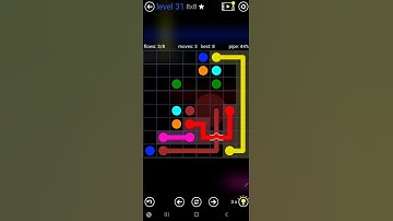 How To Solve Flow Free Bridges 8x8 Mania Pack Level 31 Board Walk Through Solution Walkthrough