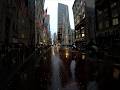 Rainy Day Walk in NYC | Pure City Vibes Under the Rain 💧 #newyork #nyc