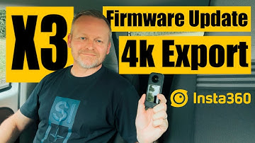 Insta360 X3 // Major Update // 4k Exports from Insta360 Mobile App