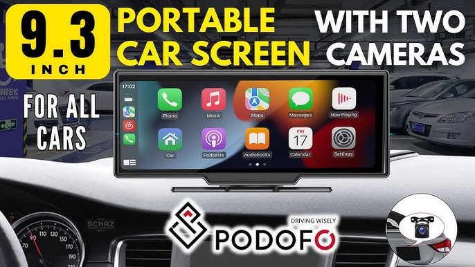 Recensione CARPURIDE, autoradio senza fili portatile, con lettore Video,  Wireless Carplay & Android 