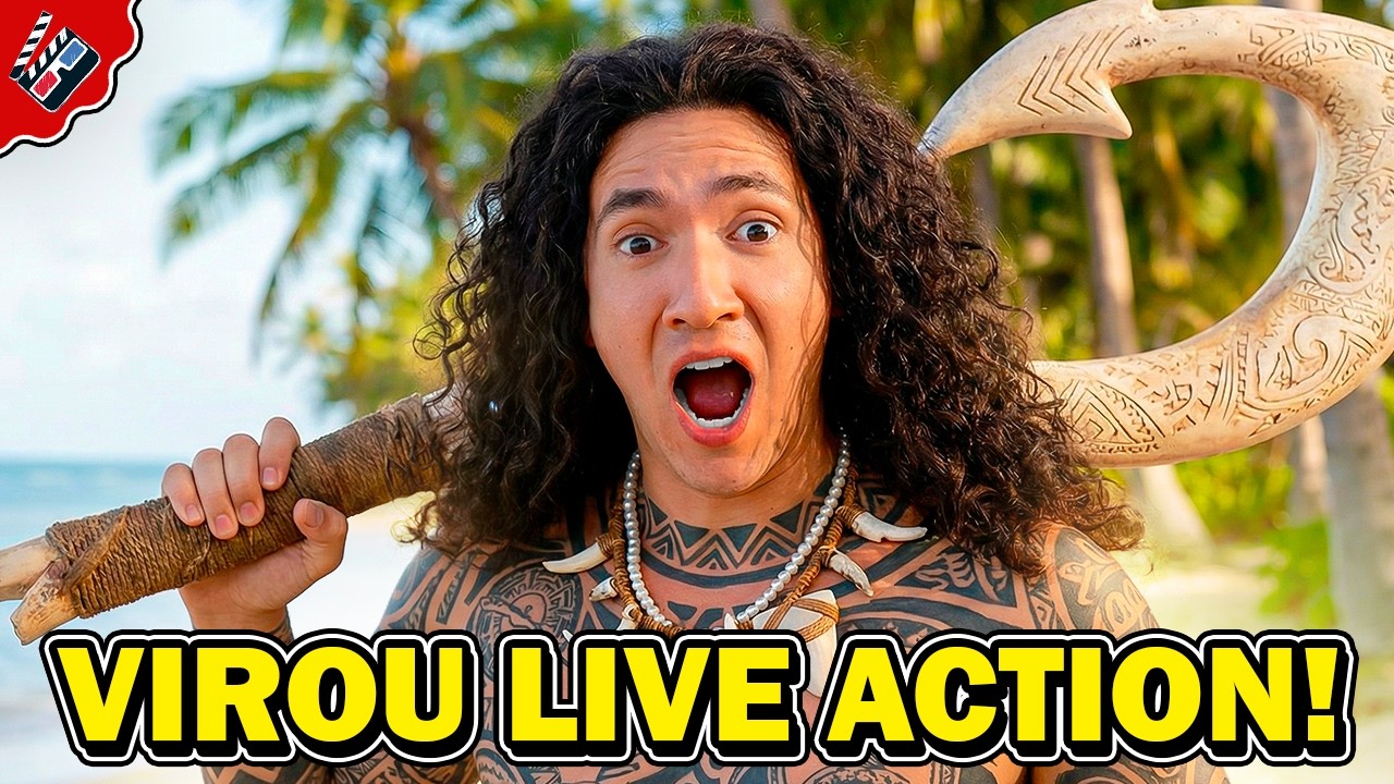 THE ROCK DE CABELO? - TRAILER DE MOANA LIVE-ACTION