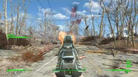 Fallout 4 - Swarmed by bloodbugs