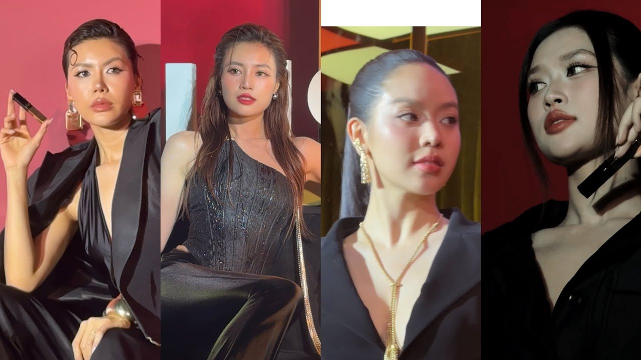 Lan Ngọc gặp Minh Tú tại sự kiện YSL tung miếng quá duyên; HH Thanh Thuỷ, Thiên Ân đẹp chấn động