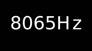 Speaker Sound Test 8065Hz
