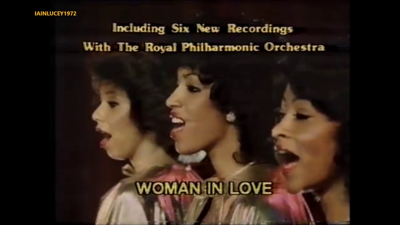 The three degrees 70s 80s female pop group album gold tv advert