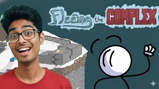 PLAYING STICKMAN HENRY | FLEEING THE COMPLEX | POKI GAMES | AJMINATE GAMING 