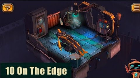 tiny robots  level 10  On The Edge      @escapeking