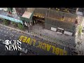 Members of Central Park Five support BLM street mural at Trump Tower