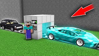 UPGRADING A REGULAR CAR INTO A DIAMOND CAR in Minecraft...