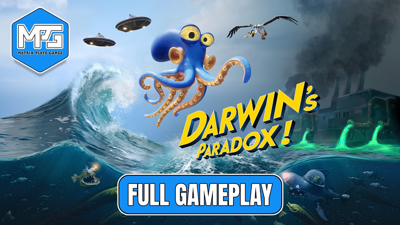 The SPY octopus is back | Darwin's Paradox Demo | Full Gameplay (No Commentary)