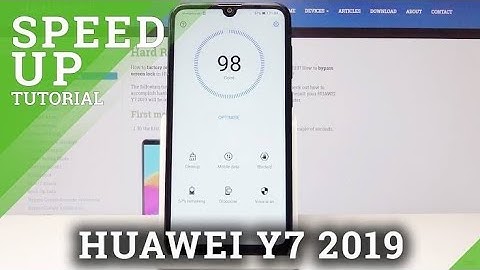 How to fix lag on Huawei Y7