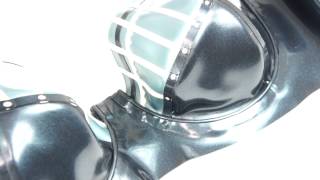 LIBIDEX メレンゲブラ　メタリックブラック×エレクトリックブルー